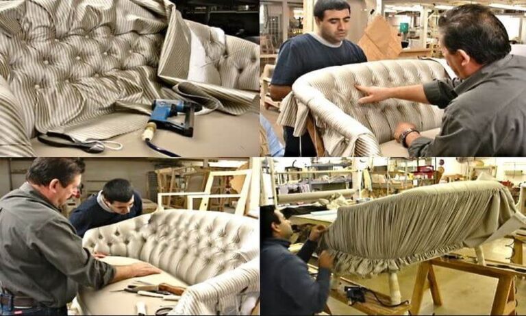 DIY Sofa Upholstery Makeover Transform Your Old Sofa on a Budget - My ...